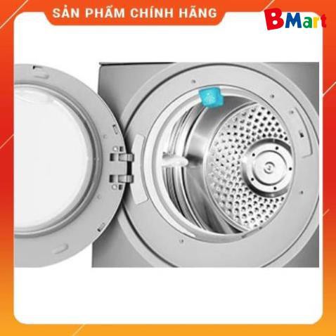 Máy sấy quần áo Electrolux 8kg EDS805KQSA màu ghi, Hàng chính hãng - Bảo hành 12 tháng  - BM