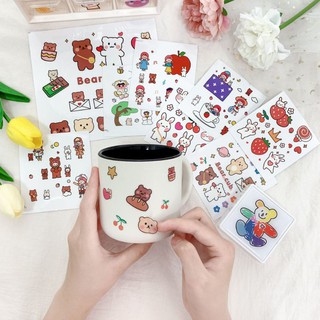 Bộ sicker hình dán kute phiên bản hàn quốc.