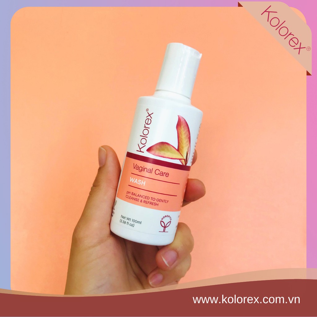 Dung Dịch Vệ Sinh Phụ Nữ Kolorex Vaginal Care Wash 100ml