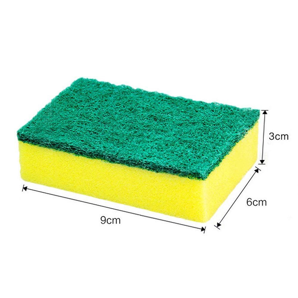 Set 10 Miếng Bọt Biển Rửa Chén Tiện Lợi