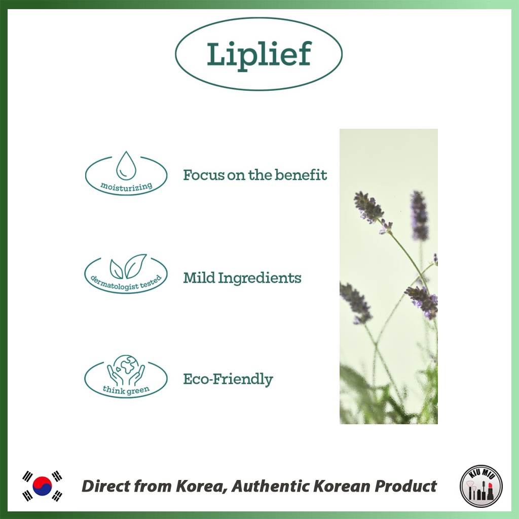 Liplief Steaming Lip Balm 3.2g *ORIGINAL KOREA*