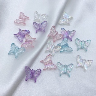 [ FREESHIP] Set 10 charm b.ướm xỏ lỗ làm đồ handmade, keyring