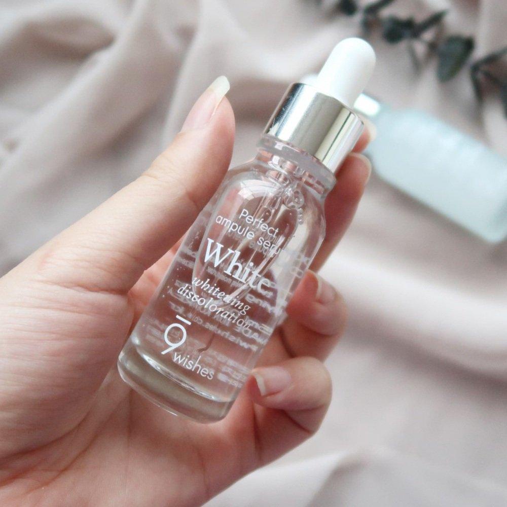 Tinh chất dưỡng sáng 9 Wishes Miracle White Ampule Serum 25ml