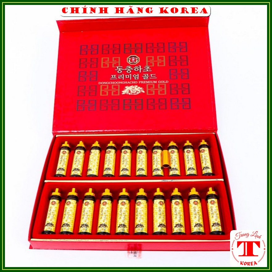 Tinh chất đông trùng hạ thảo hàn quốc, hộp đỏ 20 ống - Đông trùng hạ thảo - Tăng đề kháng, sức khỏe, phòng ung thư