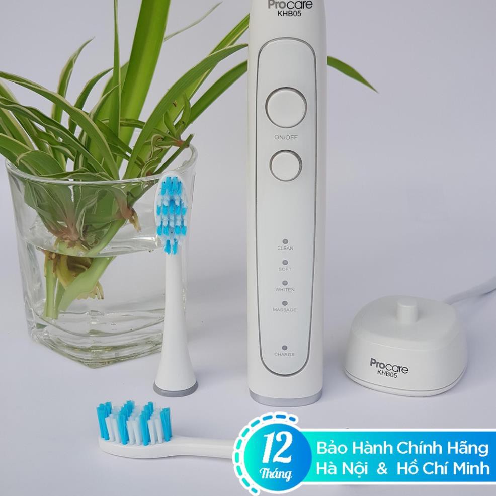 Bàn chải đánh răng điện người lớn Procare KHB05 - Chính hãng BH 12 tháng