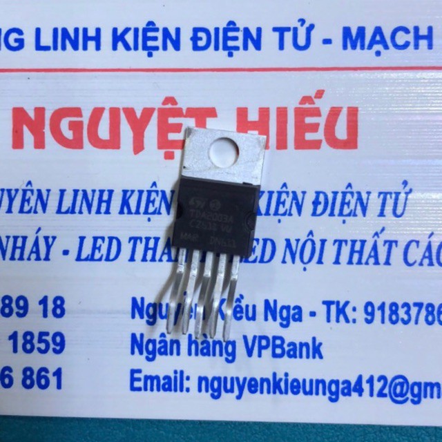 [NK] 5 con IC khuếch đại âm thanh TDA2030