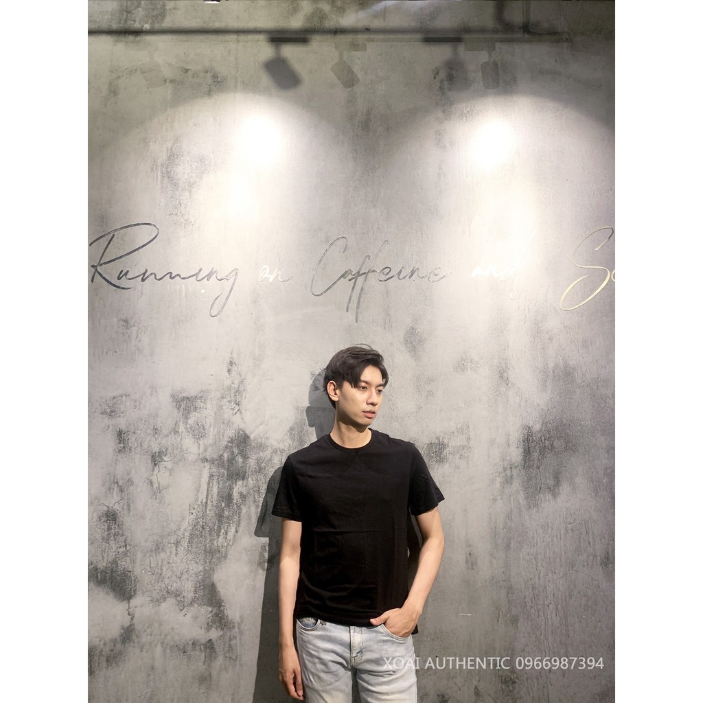 Áo phông nam cổ tròn HM auth