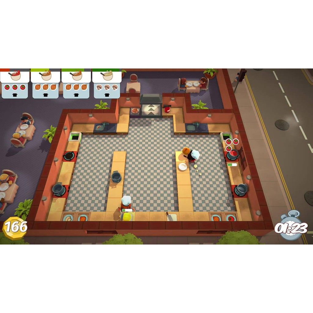 Băng Game Nintendo switch Overcooked 2