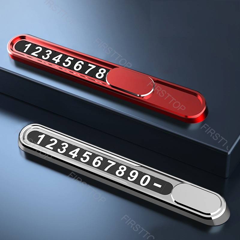 Bảng Số Điện Thoại Bằng Hợp Kim Nhôm Siêu Bền Cho Mercedes, BMW ,Hyundai ,Mazda ,Kia