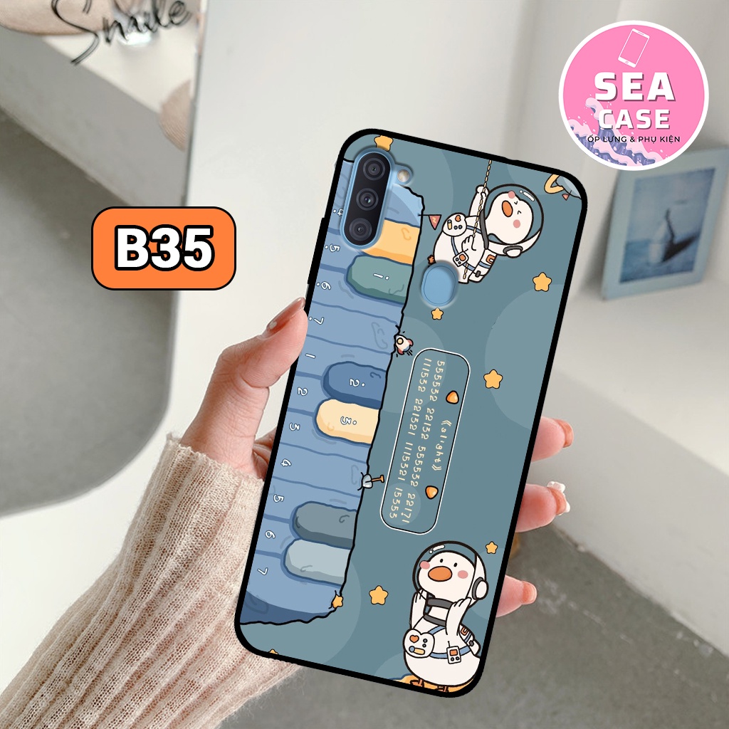 Ốp lưng Samsung A11/ M11 hình phi hành gia siêu hot,bền,đẹp – ốp nhựa chống trầy,chống va đập