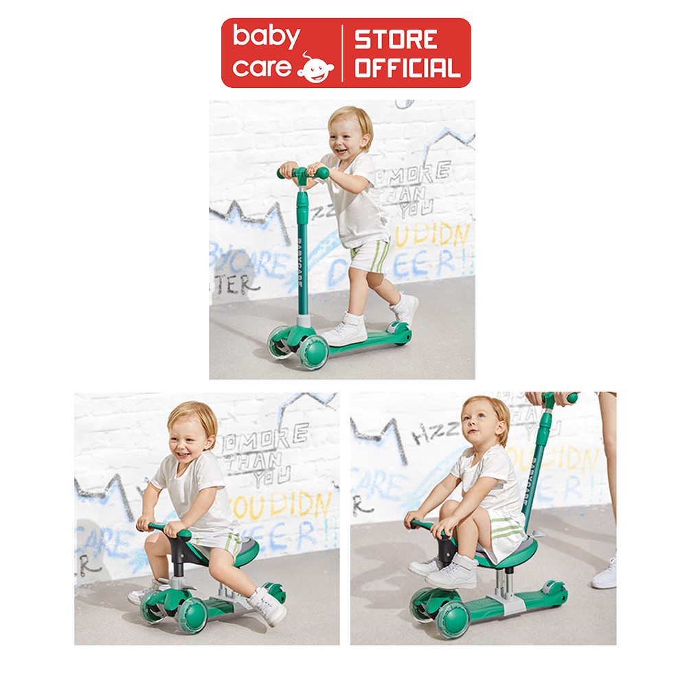 Xe trượt BC BABYCARE đa năng 3in1 vui chơi cho bé - BC7924