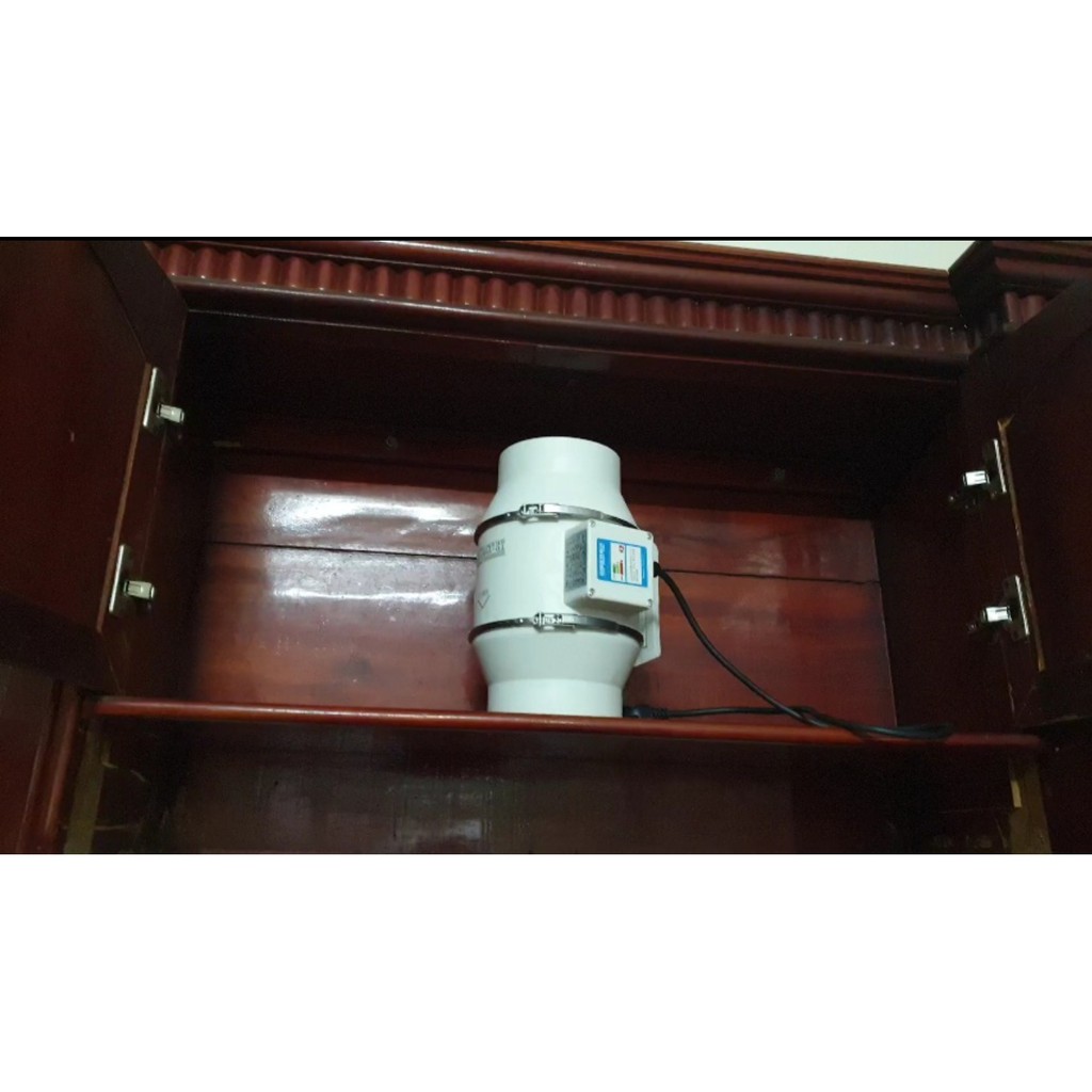 Hút mùi bếp, quạt thông gió, hút khói, hút thải công suất lớn- tặng kèm ống gió