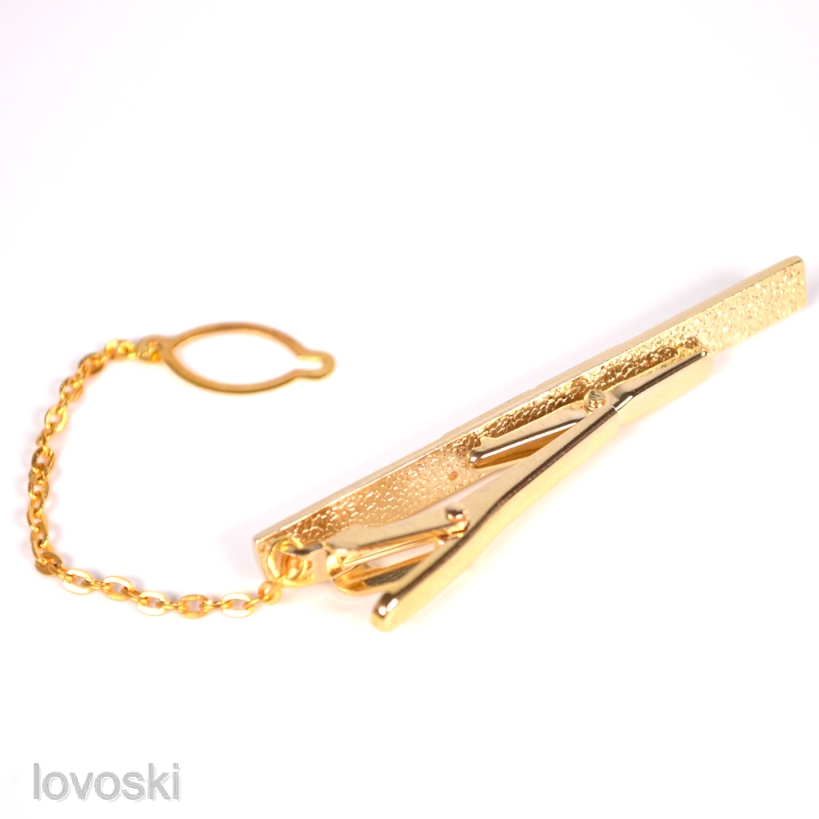 Bộ Kẹp Cà Vạt + Khuy Măng Sét + Khuy Măng Sét Sang Trọng Cho Nam