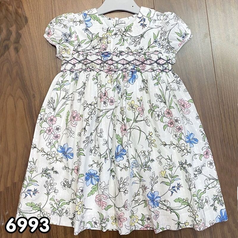 Đầm Smock Bé Gái JJ Cho Bé Từ 13-30KG