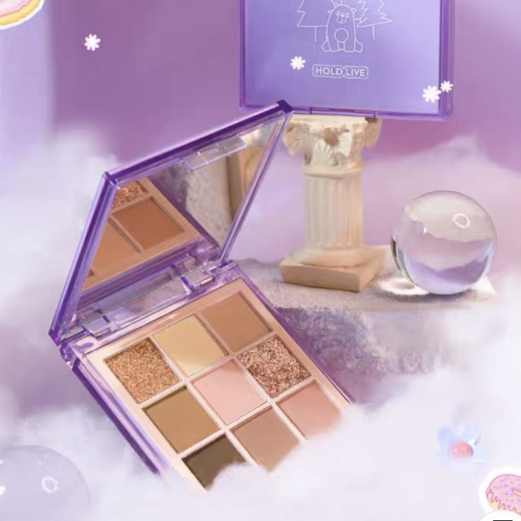 Bảng phấn mắt gấu HOLD LIVE mịn lì sương khói Maddie Bear Mist Eyeshadow Palette HL469 HLIV64