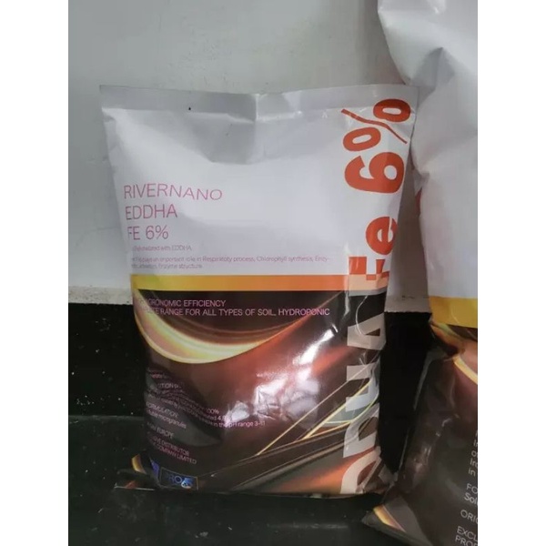 Chelate EDDHA Fe6% - túi 1kg - bao bì mới