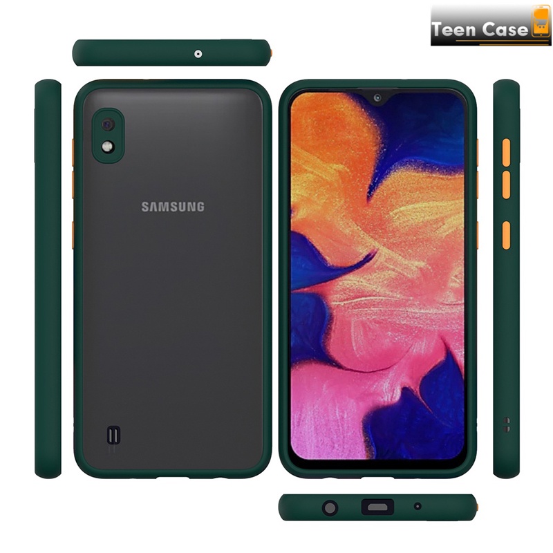 Ốp điện thoại mặt nhám chống sốc cho Samsung - TeenCase