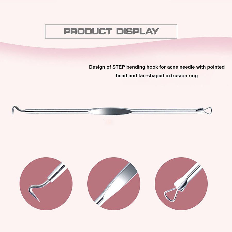Set 4 dụng cụ lấy mụn đầu đen thiết kế tiện dụng