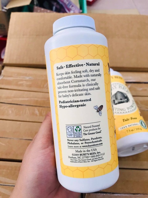 Phấn Rôm Burt’s Bees - Thiên Nhiên 100%