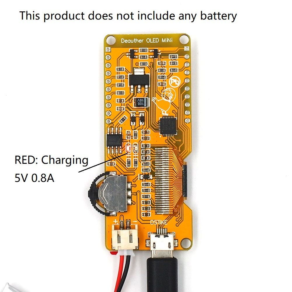 Bảng Mạch Phát Triển Wifi Hilario 0.8a Esp8266 Esp-07 Dstike 5v D2-008 Oled