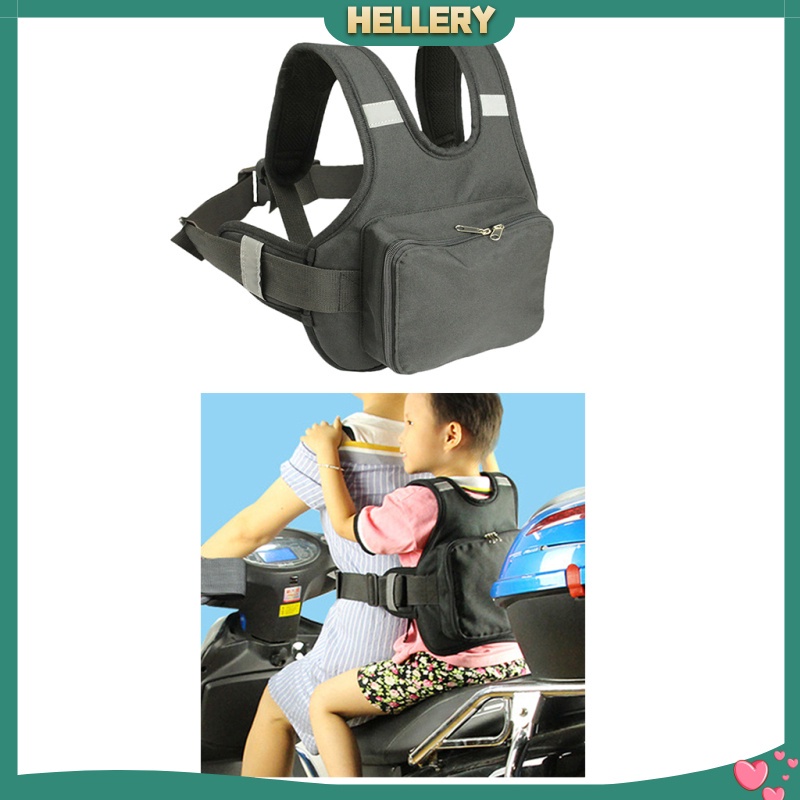 Dây Đai An Toàn Màu Đen Chống Ngã Cho Bé Khi Đi Xe Đạp