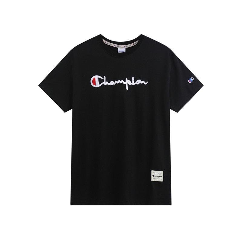 Hàng Bán Chạy Áo Thun Cotton Tay Ngắn Thêu Chữ Cổ Điển Cho Nam Nữ