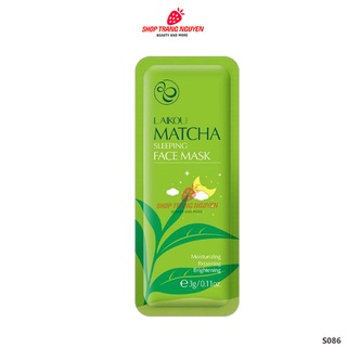 [Lẻ 1] Mặt nạ ngủ Matcha trà xanh Laikou - Nội địa Trung