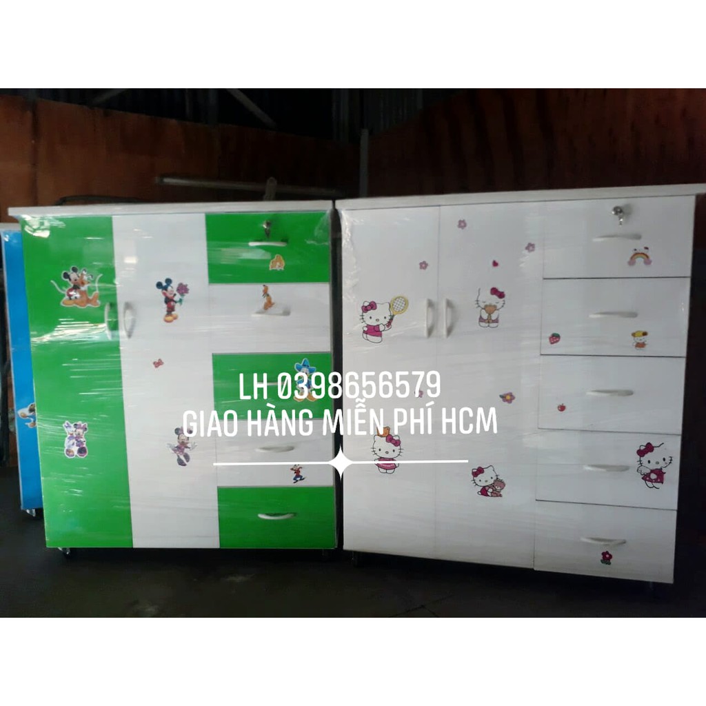 tủ quần áo cho bé nhựa đài loan fs hcm