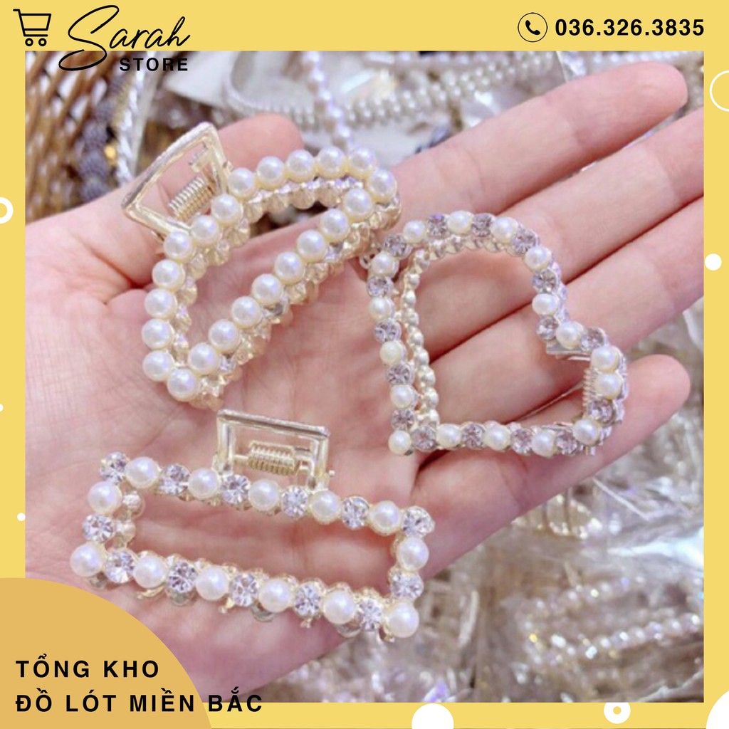 Set 3 Kẹp Tóc Hàn Quốc Siêu Xinh