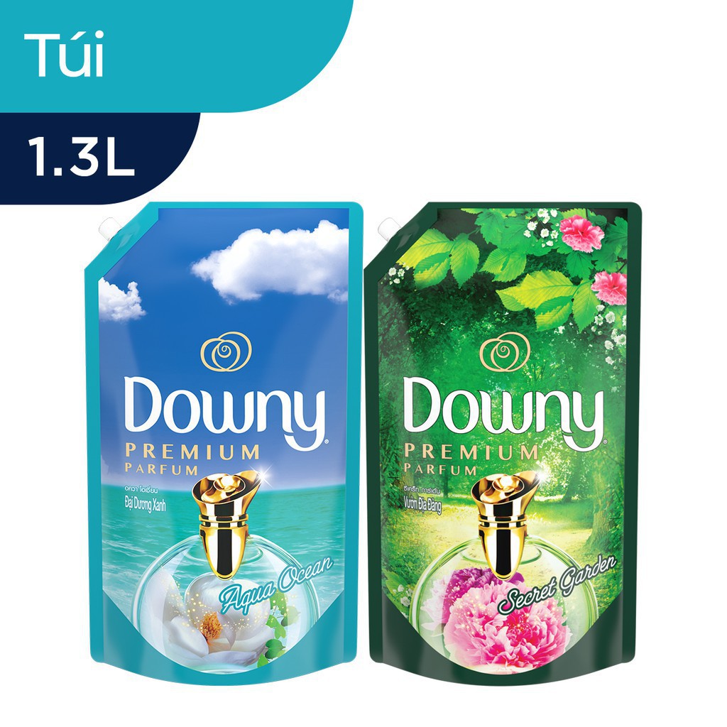 Nước xả vải Downy Premium Parfum đậm đặc túi 1.3L