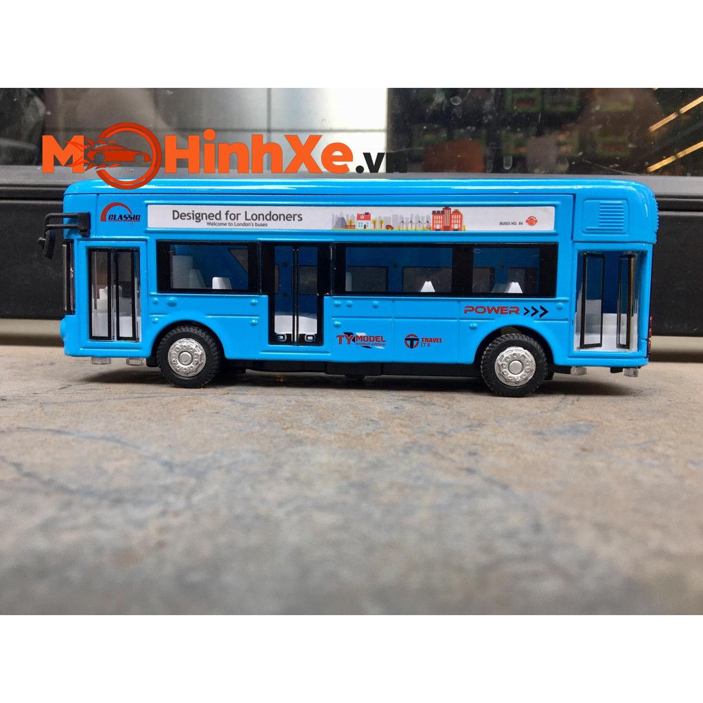 Mô hình xe Xe Bus 2 tầng London No.86 1:36 TY Models