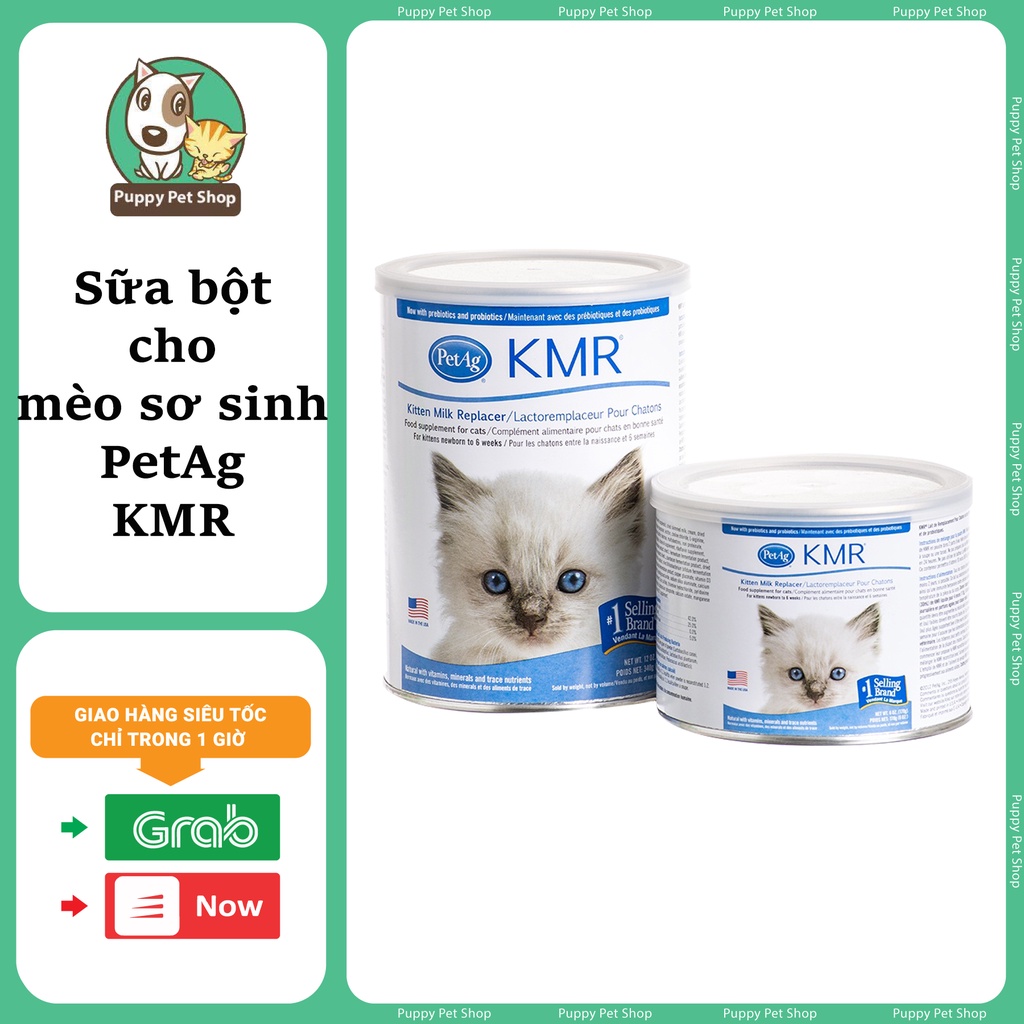 Sữa Bột Cho Mèo Sơ Sinh PetAg Kmr