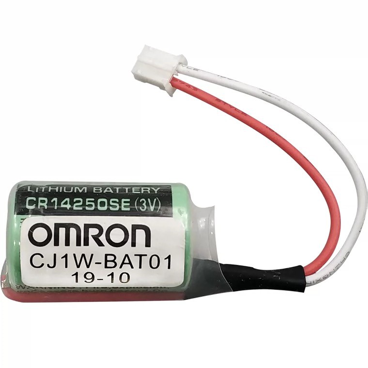 Pin nuôi nguồn Omron CJ1W-BAT01 CP1W CP1H CP1L Sanyo CR14250SE-R 3V