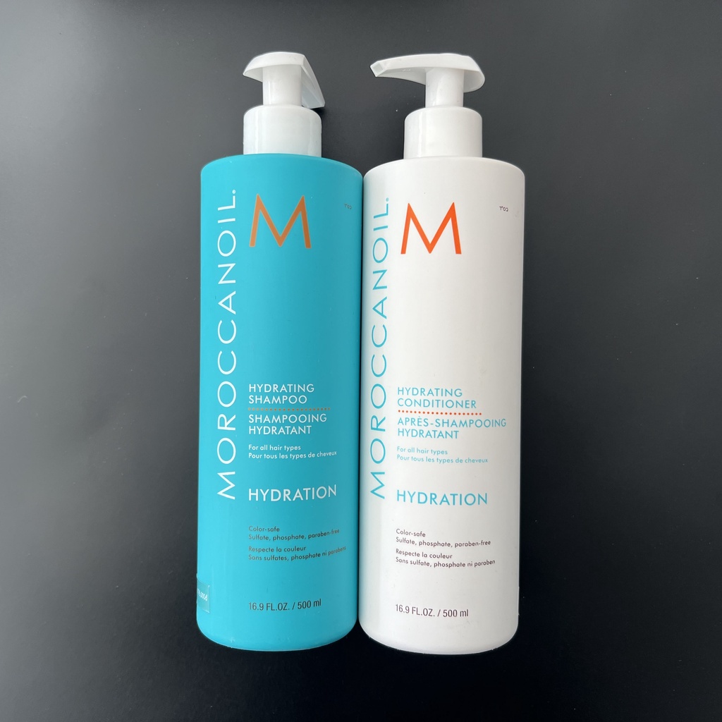 Bộ Dầu Gội &amp; Xả Siêu Mượt Moroccanoil Hydrating - Có tem chính hãng