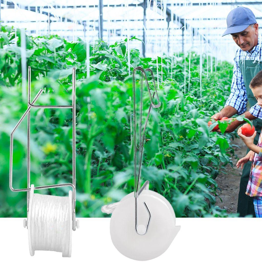 LLOYD Set 1 / 6 Móc Lăn Hỗ Trợ Trồng Cây Dây Leo Dài 15M