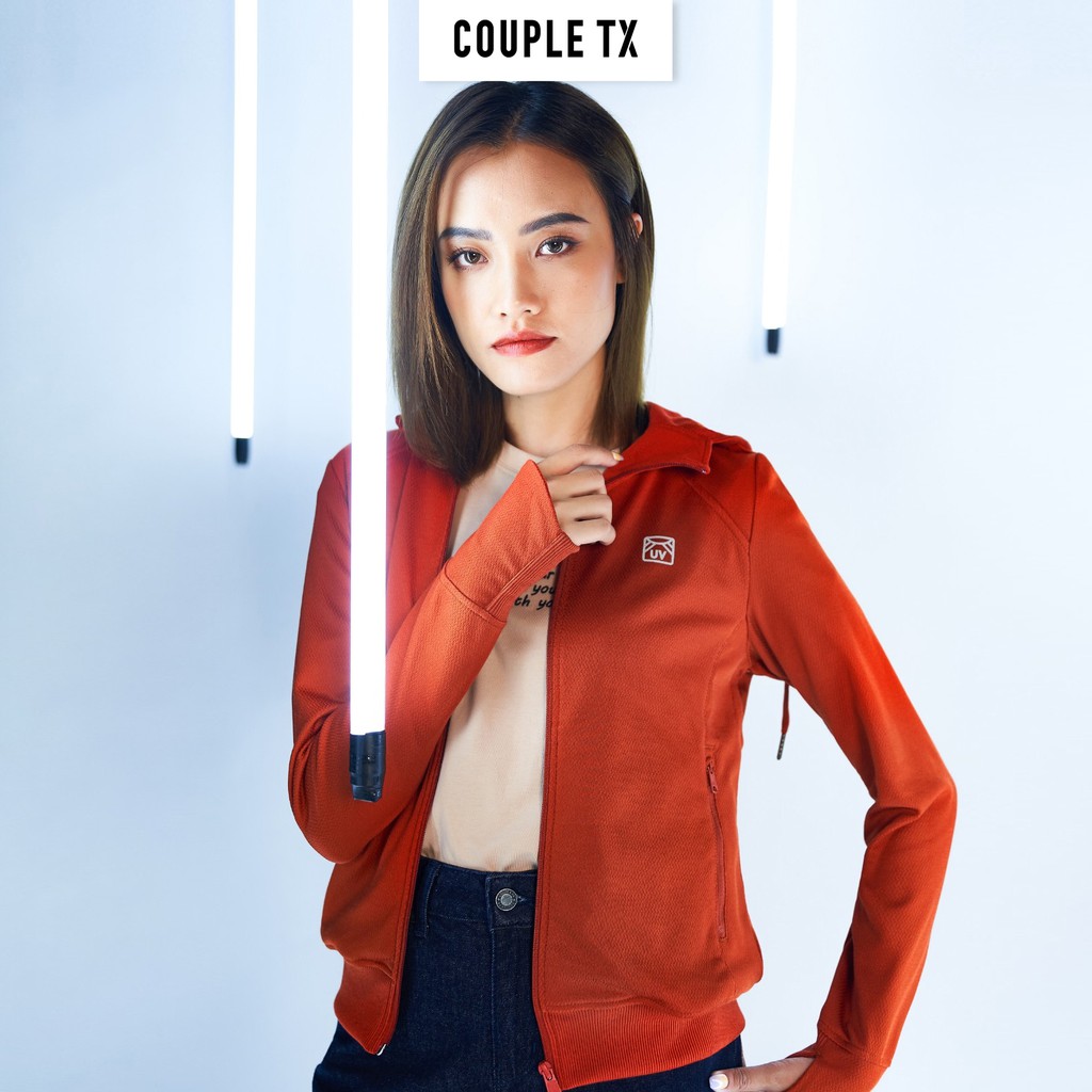 [Mã FAMALLT5 giảm 15% đơn 150k] Áo Khoác UV Nữ Sọc Phản Quang Couple TX WOP 2003 | BigBuy360 - bigbuy360.vn