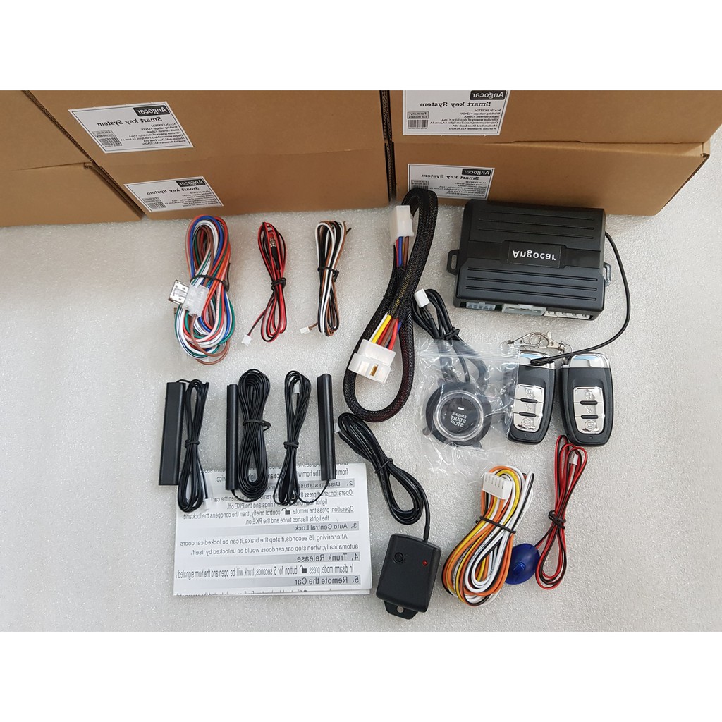Bộ đề nổ Start Stop ( Mẫu audi cao cấp)