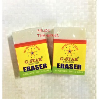 GÔM TẨY G-STAR E-207 TRẮNG/ ĐEN