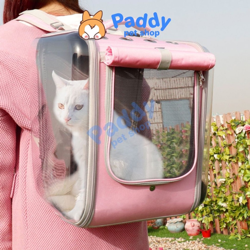 Balo Phi Hành Gia Vận Chuyển Chó Mèo Dưới 12kg (Loại Siêu Lớn)