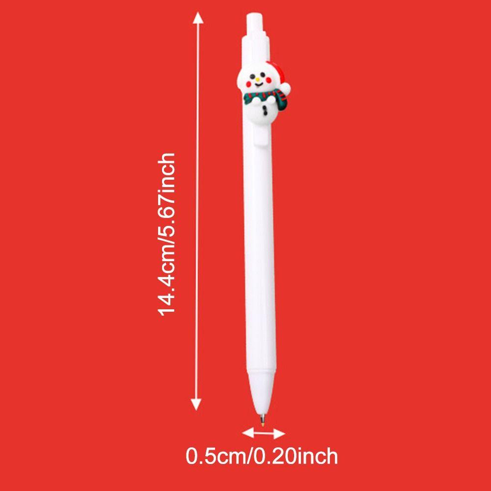 Bộ 6 Cây Bút Mực Gel 24 Món Dùng Làm Quà Giáng Sinh Dành Cho Học Sinh