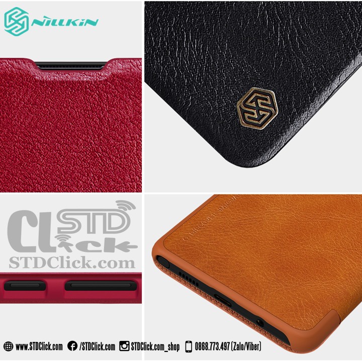 BAO DA SAMSUNG GALAXY NOTE 10 LITE NILLKIN QIN CHÍNH HÃNG [NEW SALEOFF] | BigBuy360 - bigbuy360.vn