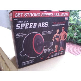 Con lăn tập bụng cao cấp châu tiêu chuẩn châu âu - iron gym