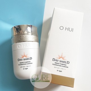 Phấn Ohui chống Nắng mẫu mới dạng nước Ohui Day Shield Smart Pumping Foundation Cushion SPF 50+/PA+++ Chống Nắng