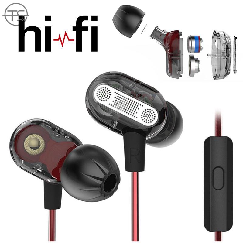 Tai nghe nhét tai chống ồn KZ zse âm thanh Hifi có mic