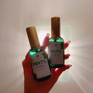 MINTY Hair Mist -Xịt Bạc Hà(Handmade)