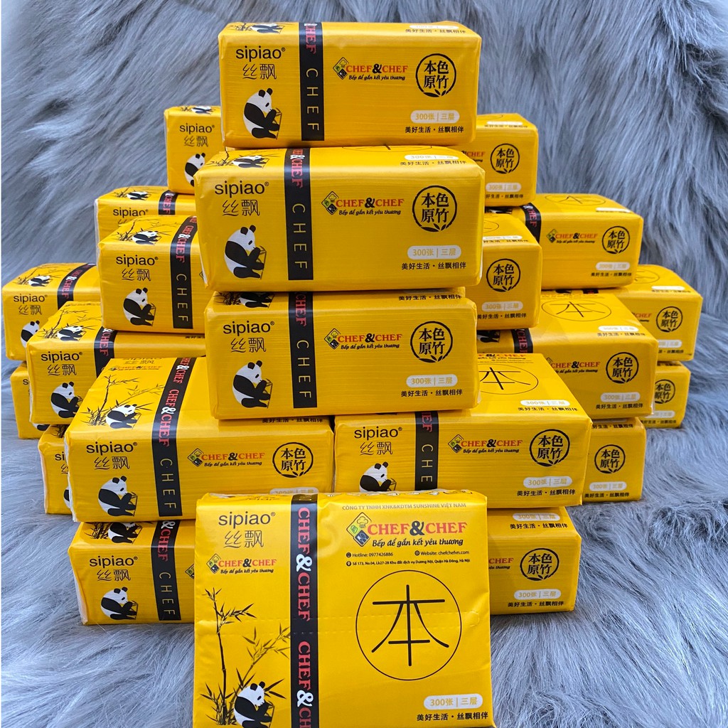 THÙNG TO 30 GÓI GIẤY GẤU TRÚC SIPIAO MỀM MỊN SIÊU DAI giá cạnh tranh