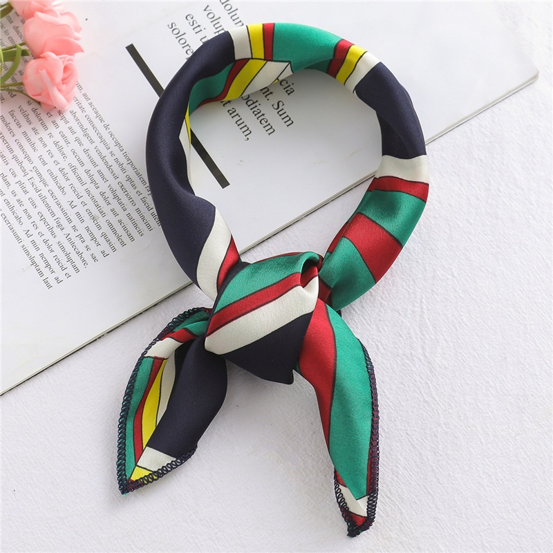 [MỚI NHẤT2022][LOẠI 1Khăn lụa vuông TURBAN  Hàn Quốc 50x50cm -ThyThy Store khăn bandana lụa quàng cổ- quàng túi - áo yếm