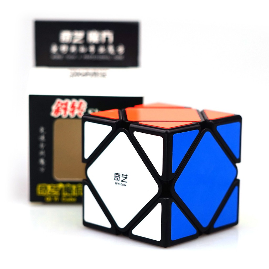 Rubik Skewb Qiyi Sticker - Rubk Biến Thể Giúp Phát Triển IQ