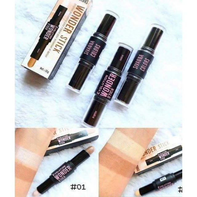 [Hàng Thái] Thanh Kem Tạo Khối Và Che Khuyết Điểm Hai Đầu Sivanna Colors Hàng Thái Lan | BigBuy360 - bigbuy360.vn