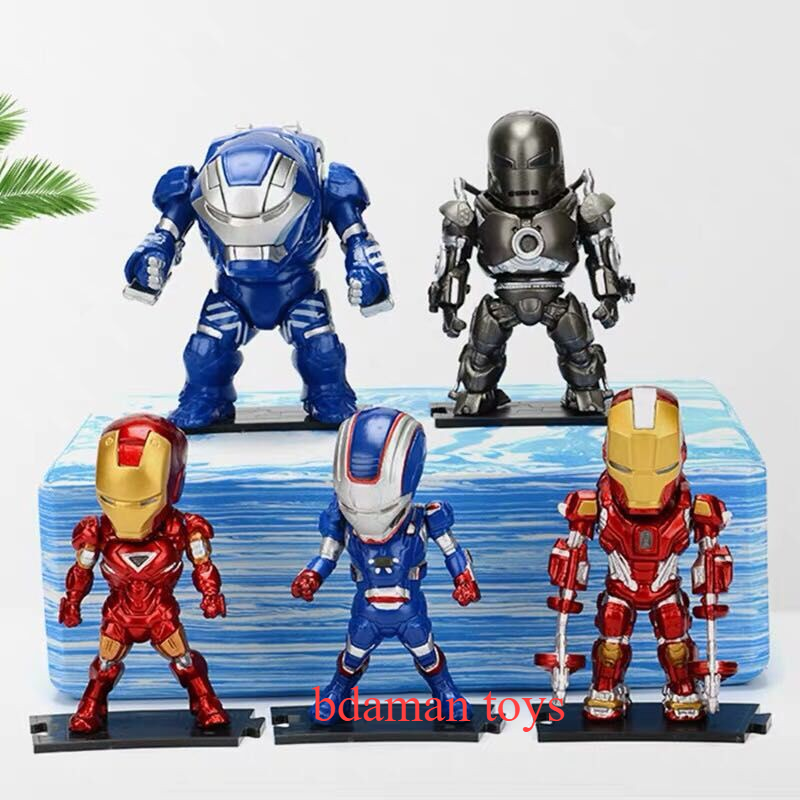 Mô Hình Nhân Vật Marvel Avengers Iron Man Hulkbuster Bằng Pvc